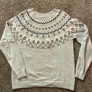 H&M Alpaca Blend Fair Isle Sweater